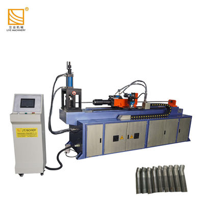 CK60CNC-1 เครื่องเจาะท่อไฮดรอลิก เครื่องเจาะรูบบัสบาร์หัวเดียว