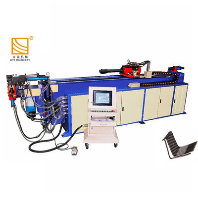 เครื่องบิดท่อสี่เหลี่ยม CNC 2 แกน เครื่องบิดท่อรถยนต์ 16 - 76 มม