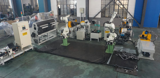 LYM โรเบิร์ต เครื่องแปรรูปท่อที่กําหนดเองด้วยการบิดตัด Punching Chamfering Tube End Forming Function