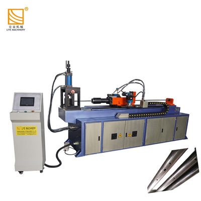 CK60CNC-1 เครื่องเจาะท่อไฮดรอลิก เครื่องเจาะรูบบัสบาร์หัวเดียว