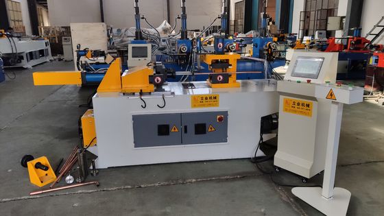SG40NC เครื่องปรุงปลายท่อ 4 สถานที่ปฏิบัติการสําหรับ 2 นิ้วท่อเหล็กหด