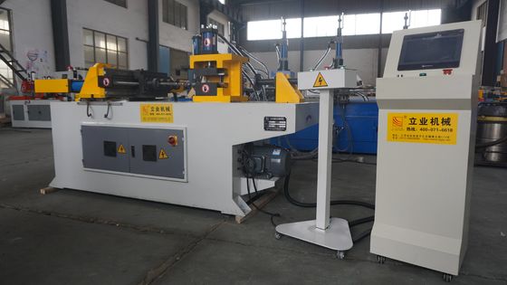 SG40NC เครื่องปรุงปลายท่อ 4 สถานที่ปฏิบัติการสําหรับ 2 นิ้วท่อเหล็กหด