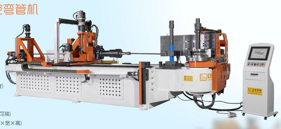 DW130CNC10A3S-T เครื่องบิดท่อ CNC อัตโนมัติ 5.5 นิ้ว ท่อบิด 10 แกน